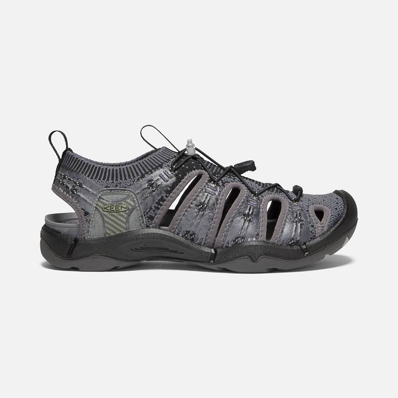 Keen EVOFIT One Trekkingsandalen Damen DE-71504 Heathered Black/Magnet - Keen Damenschuhe Schwarz